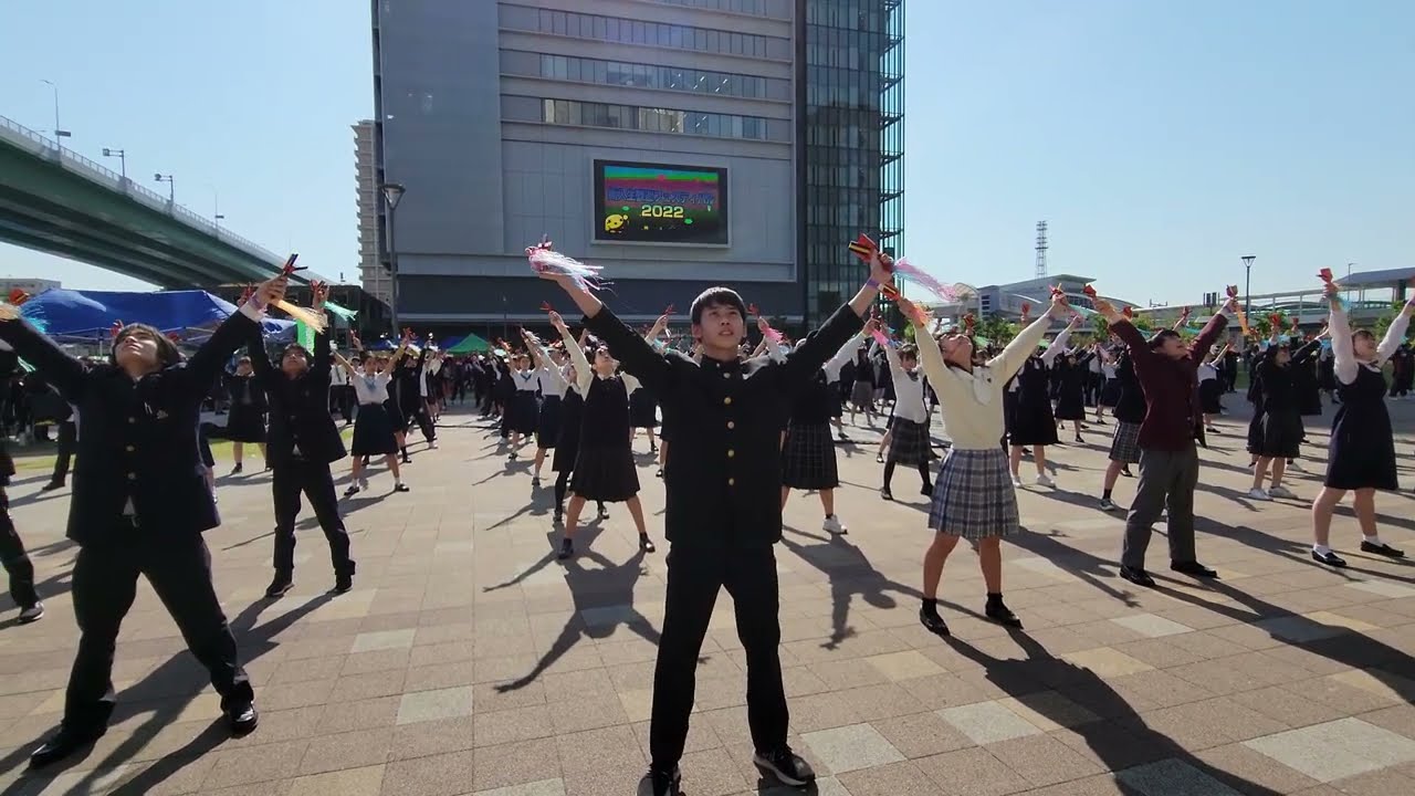 新入生歓迎フェスティバル2022 群舞 「万歳千唱」