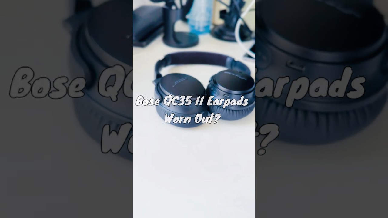 Replace Bose QC35 II Earpads in 60 Seconds! 🎧 #shorts