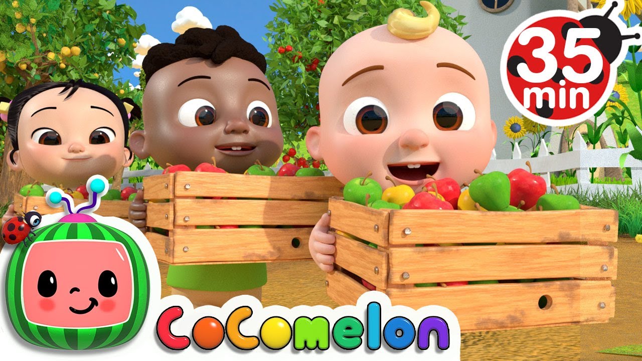 Learn to Count with Apples + More Nursery Rhymes & Kids Songs - CoComelon