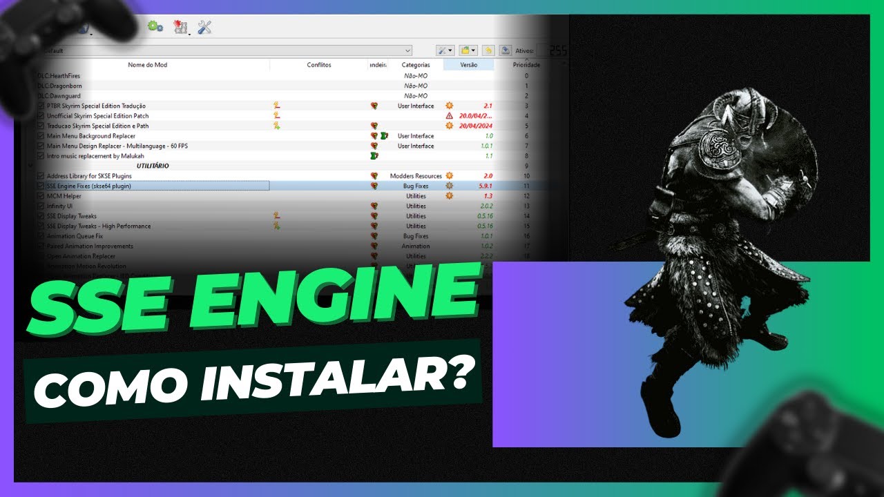 Como instalar o SSE Engine Fixes - The Elder Scroll V Skyrim