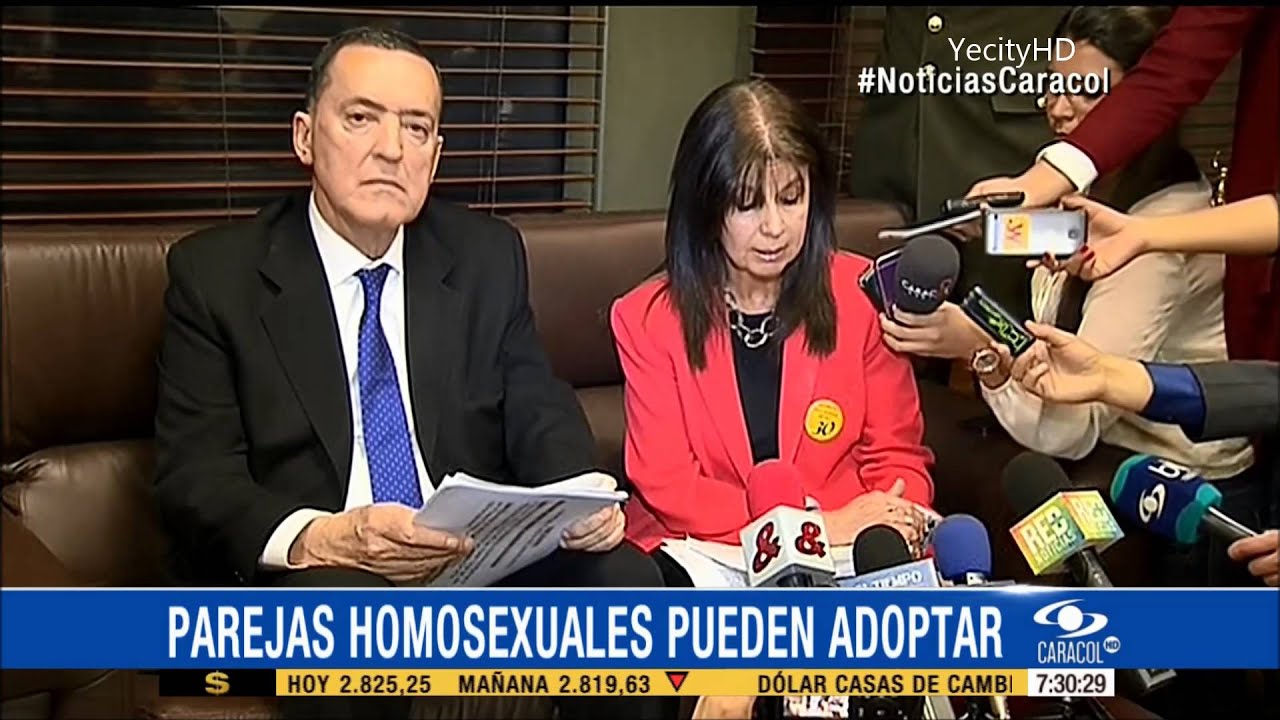 Corte Aprueba Adopción Gay en Colombia (Caracol TV - RCN TV)