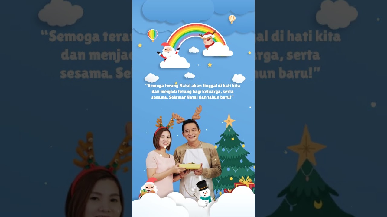 Tema 2 - Ucapan Natal & Tahun Baru 2025