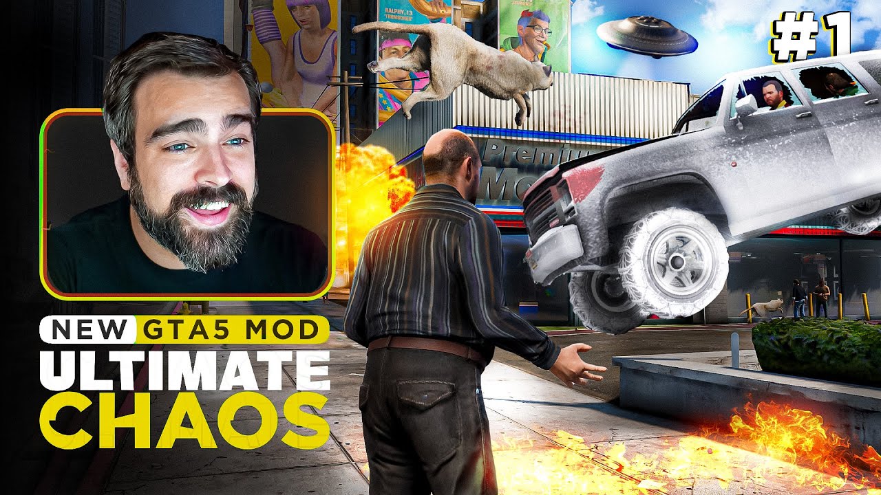 Can You 100% GTA 5 With 600+ CHAOS Effects? - Ultimate Chaos Mod #1 S09E01