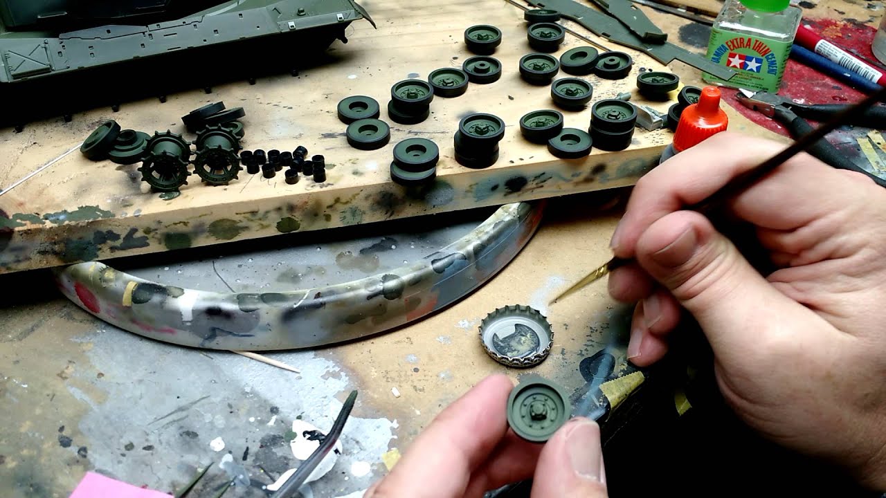 Painting Wheel Rims