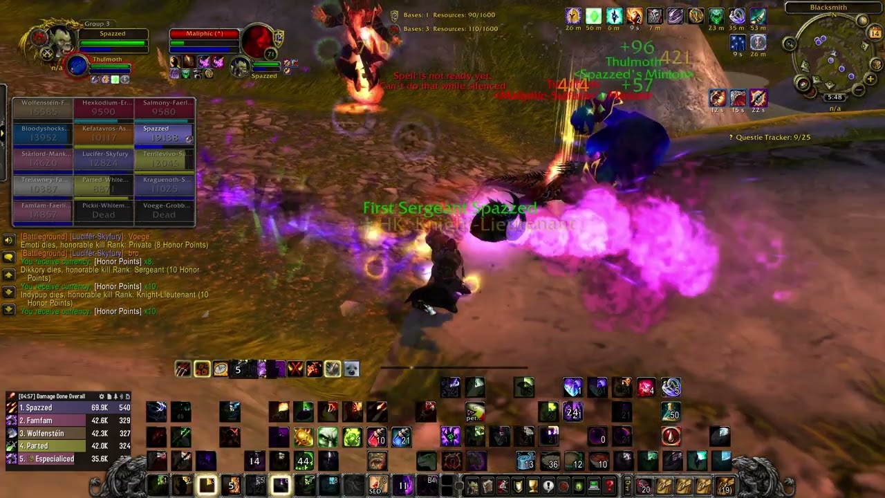 EZ CLAPS 79 DESTRO WARLOCK AB WRECKAGE WOTLK PVP