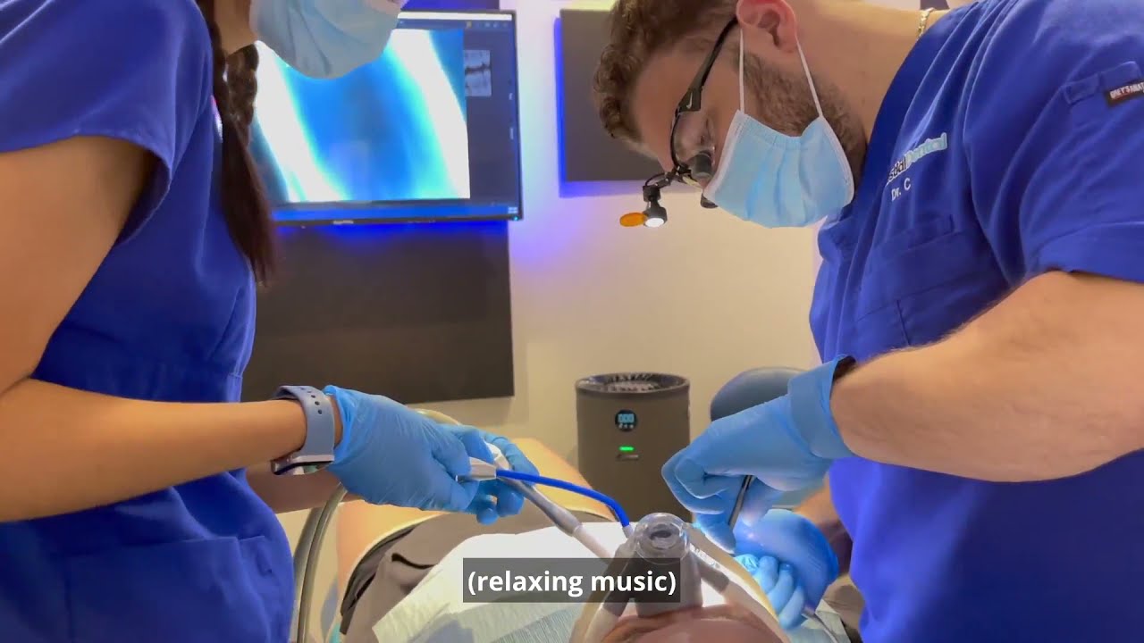 Laughing Gas on Patient | Celestial Dental | Rochester, NY