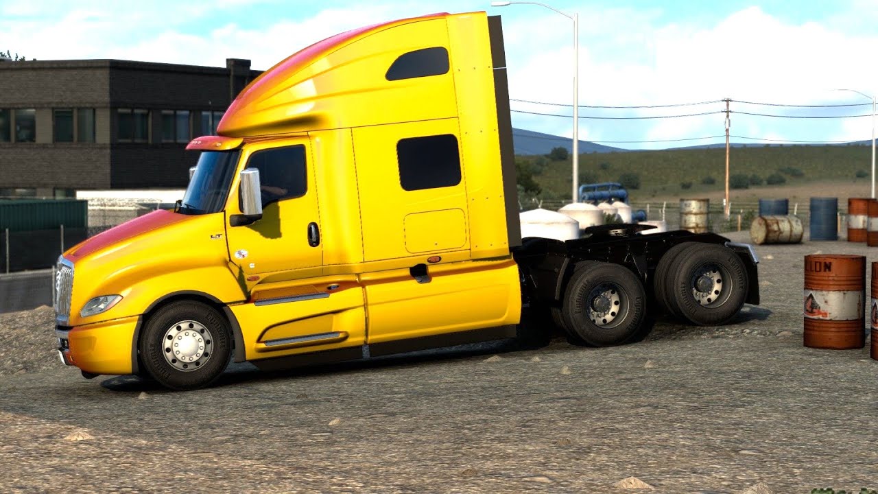 American Truck Simulator - Volvo Dump Truck Transport (Volvo Construction Equipment DLC)