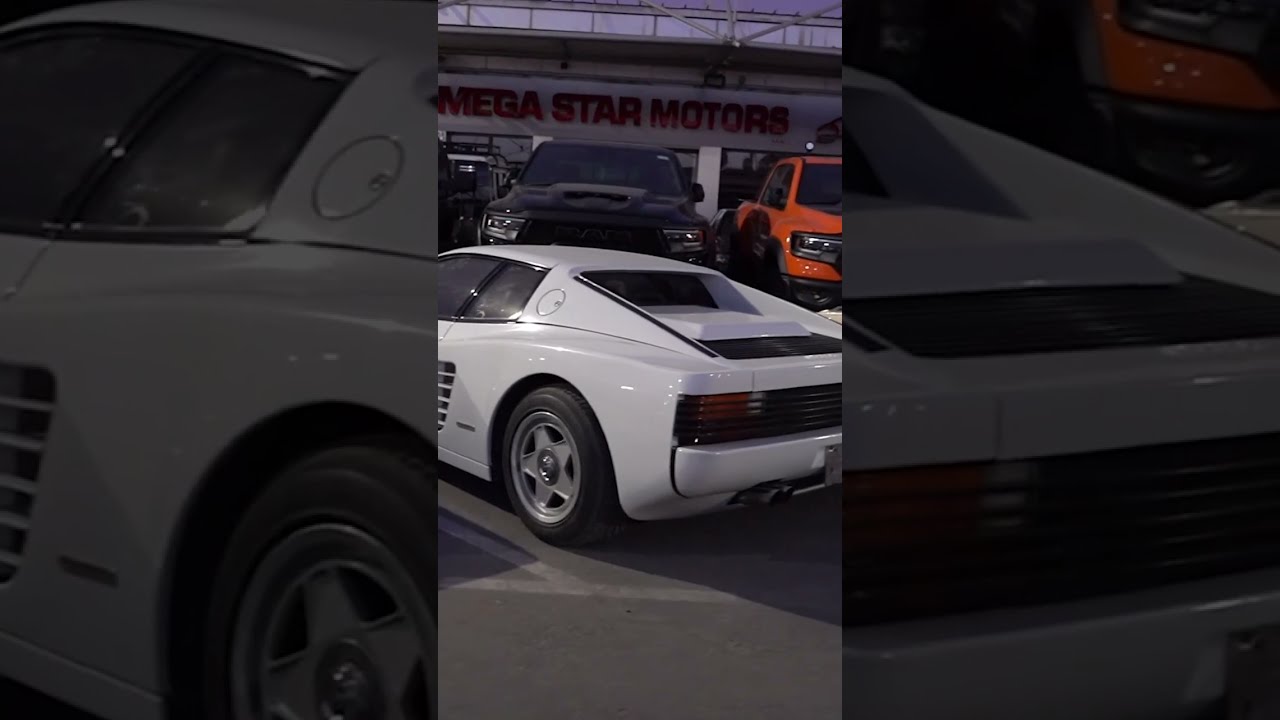 1988 Ferrari Testarossa - POV A DREAM COME TRUE #shorts