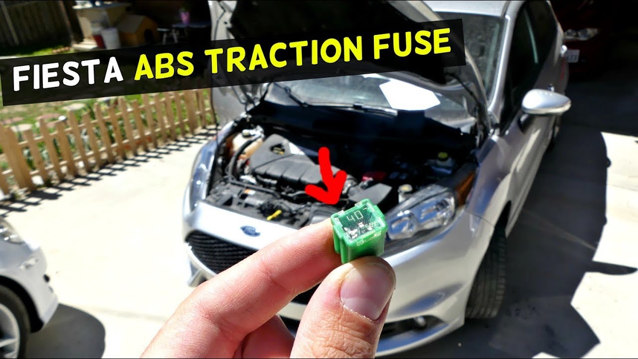 FORD FIESTA ABS TRACTION CONTROL LIGHT FUSE LOCATION