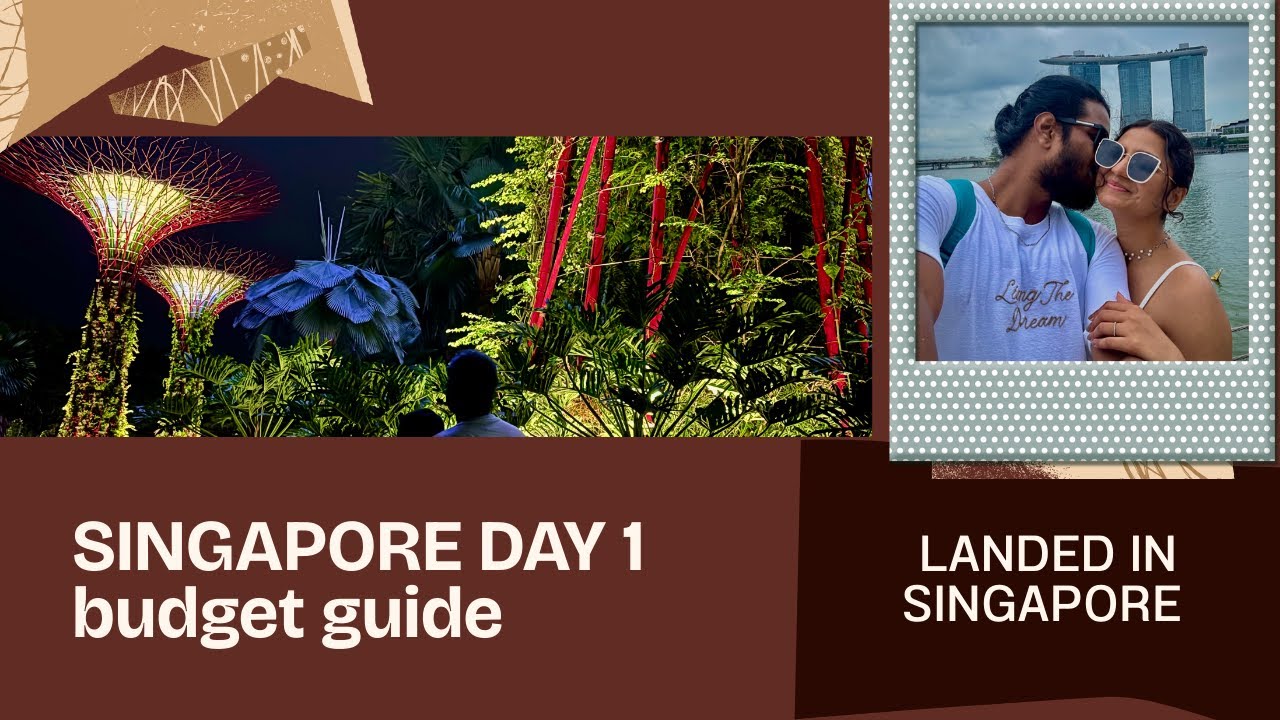 Singapore 2025 Vlog Day 1: What to Do first day | SushKom Couple Vlog |Budget Travel DIY Itinerary