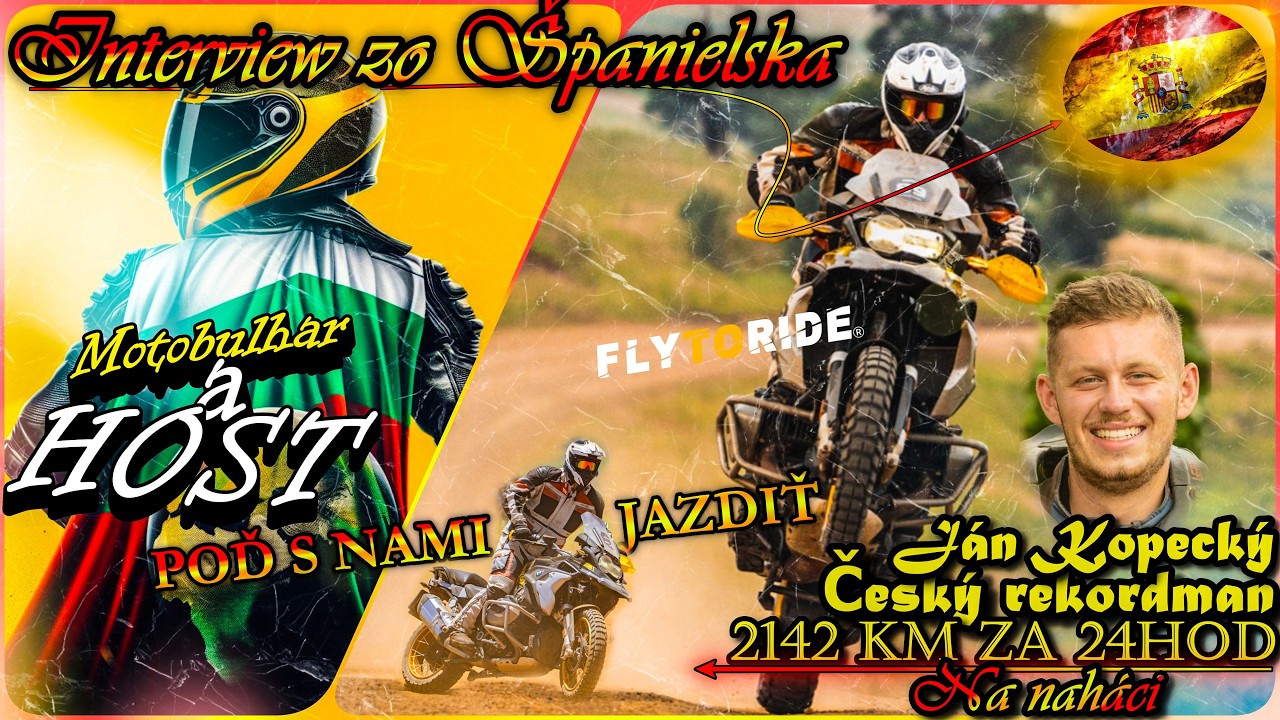 MOTOBULHAR A HOSŤ: Ján Kopecký - Motorkárom meníme komplet sezónu [@toulavamotorka @flytoride_com]