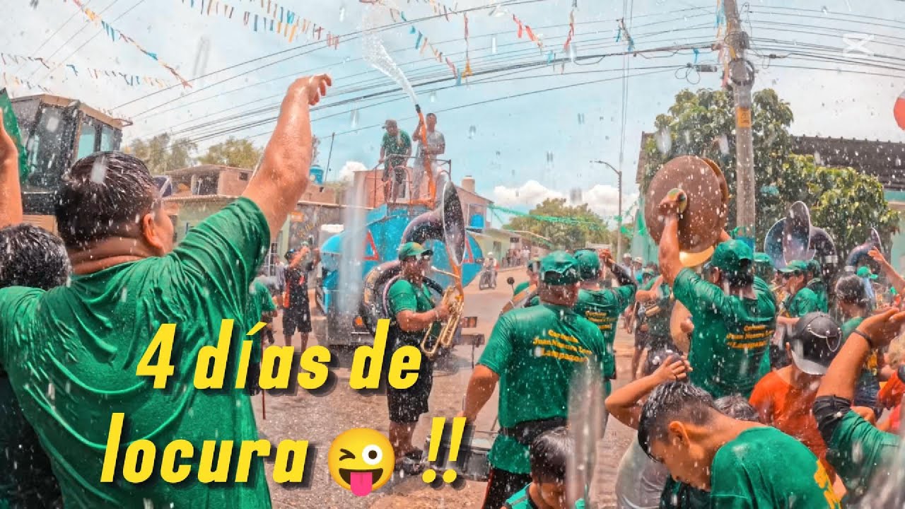 Polvo, agua, pintura y locura. Así se vive el CARNAVAL mas grande del Bajo PIURA !