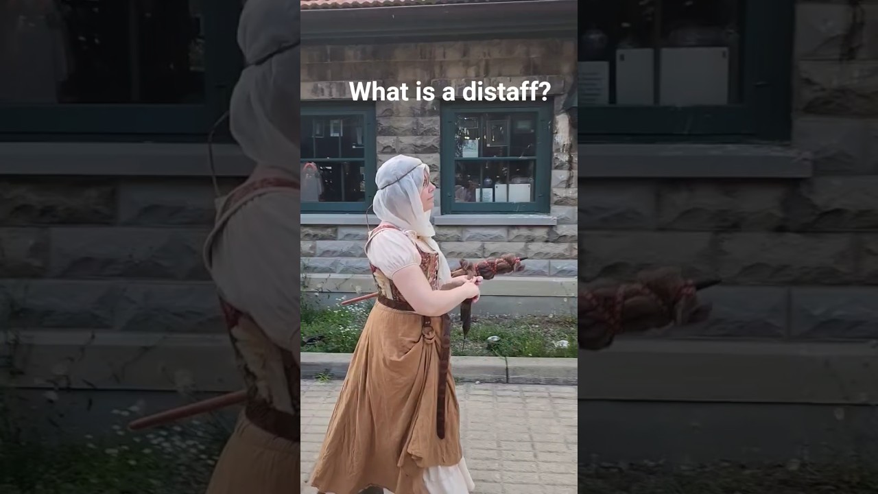 What is a distaff?