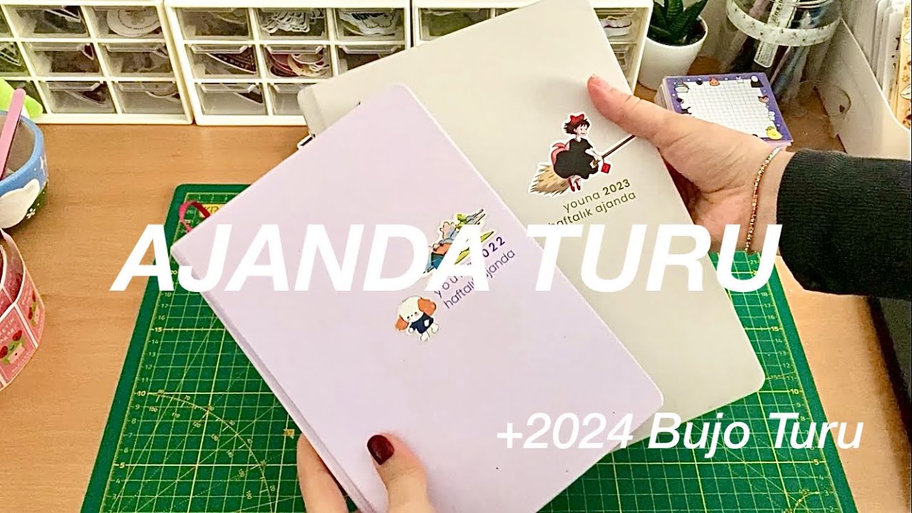 Ajandamı Nasıl Kullanıyorum? 2023 Youna Ajanda Turu ve 2024 Bullet Journalım