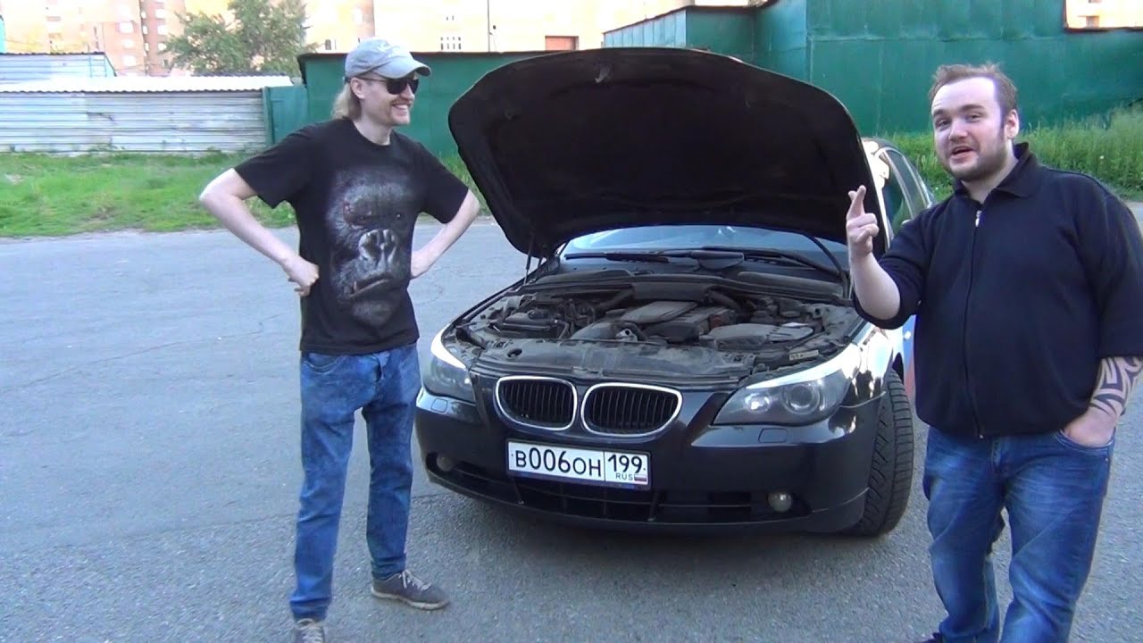 BMW E60 530 ТРЭШ ОБЗОР