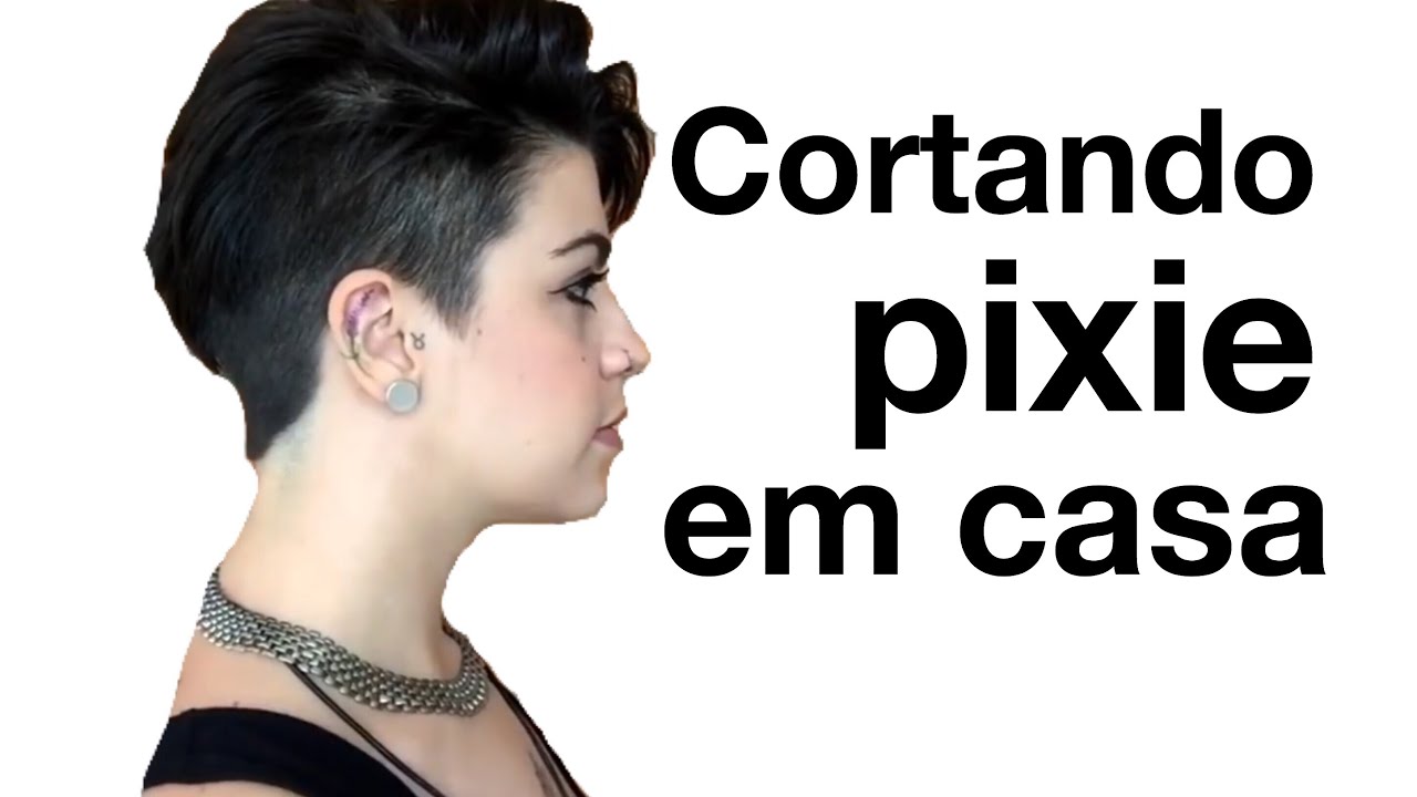 CORTANDO PIXIE EM CASA