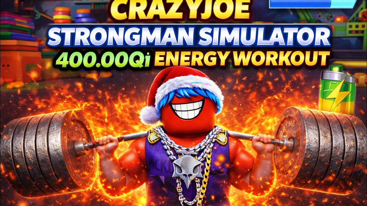 Strongman simulator 400.00Qi energy workout￼￼