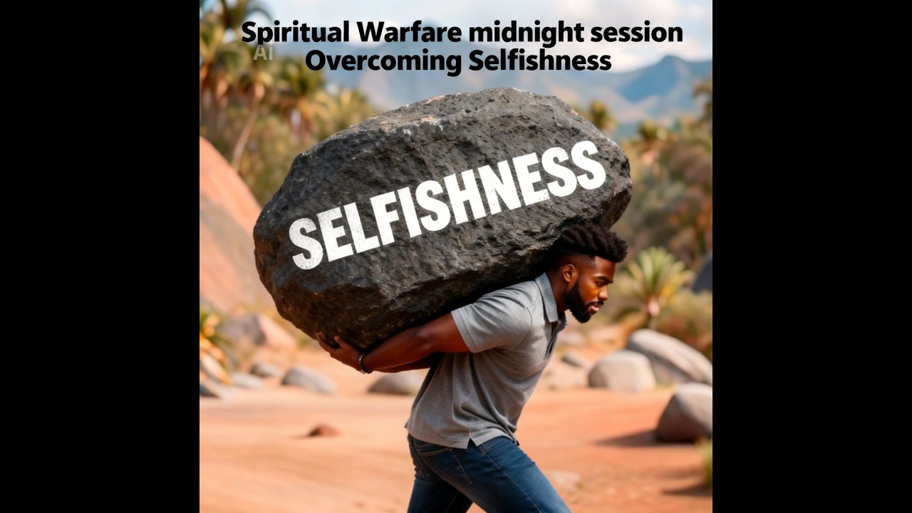 SPIRITUAL WARFARE SERIES MIDNIGHT SESSION OVERCOMING  SELFISHNESS -SIS WANDA