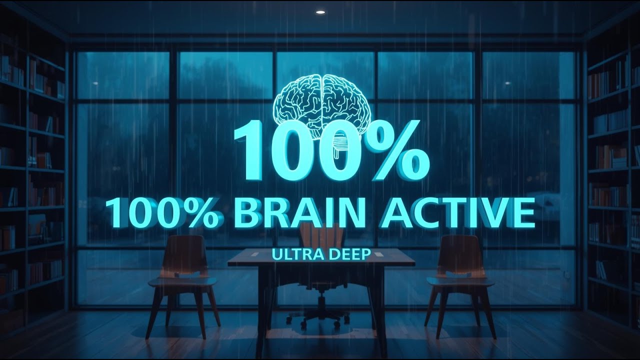 100% Brain Active – Ultra Deep Focus, Mental Clarity & Creative Performance