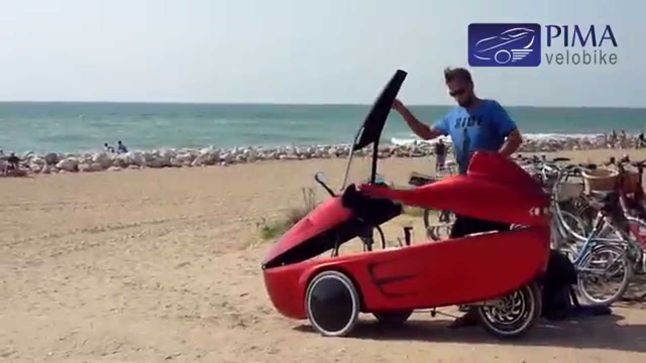 Cab Bike Hawk VELOMOBILE made by PIMA Velobike