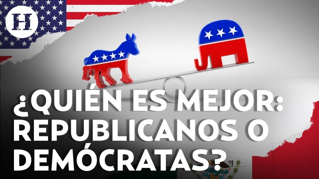 Elecciones en EU | &iquest;Conoces las diferencias entre Republicanos y Dem&oacute;cratas? Aqu&iacute; te las decimos