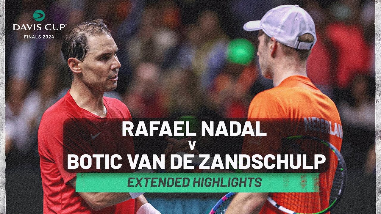 Rafael Nadal's Last Professional Tennis Match 🥺 | Nadal v Van de Zandschulp Extended Highlights