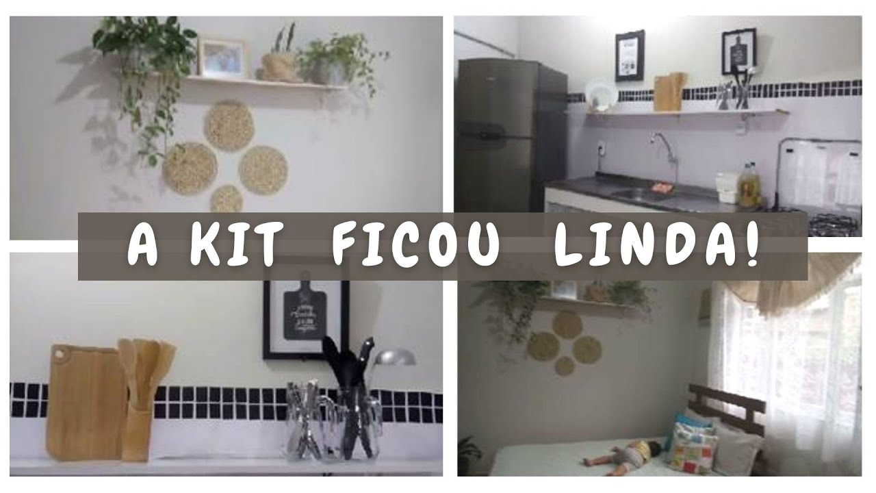 DECOREI E MOSTREI MINHA CASA DE UM CÔMODO | QUITINETE LINDA |
