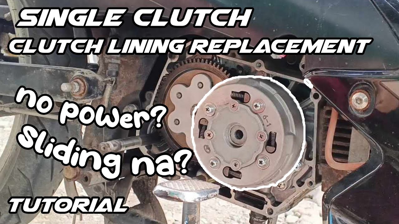 Clutch Lining Replacement / Paano magpalit ng clutch lining / Single Clutch / China Engine / Sai