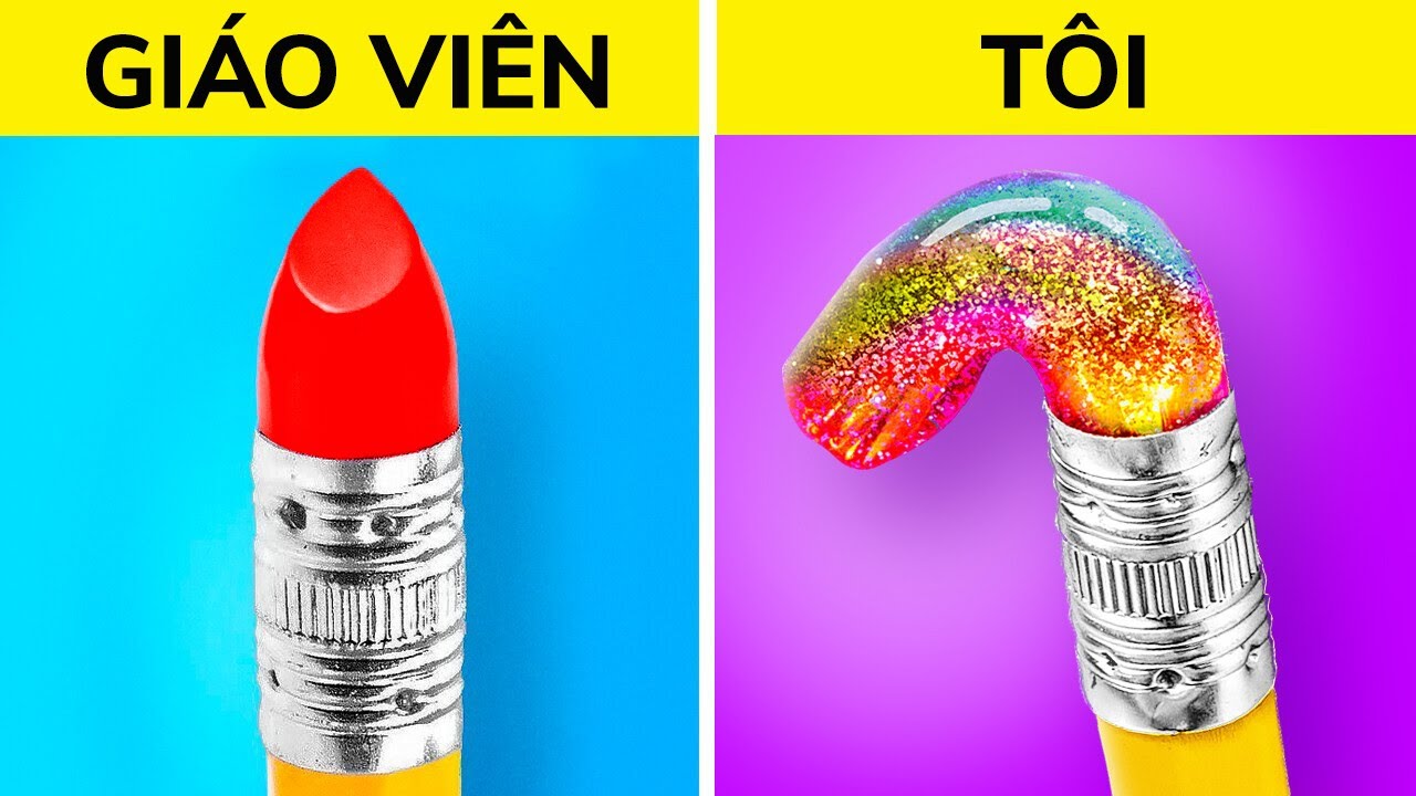 MẸO VỀ TRƯỜNG THIÊN TÀI! ✏️ Ý tưởng DIY dành cho sinh viên sáng tạo của 123 GO Like!