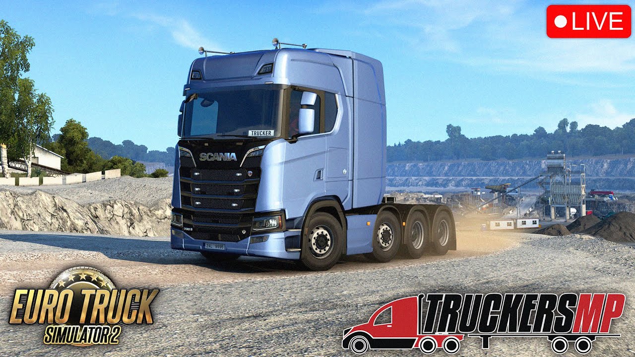 Live 🔴 Playing TruckersMP with Subscribers | Join Now | ETS2 | S4GE Drives