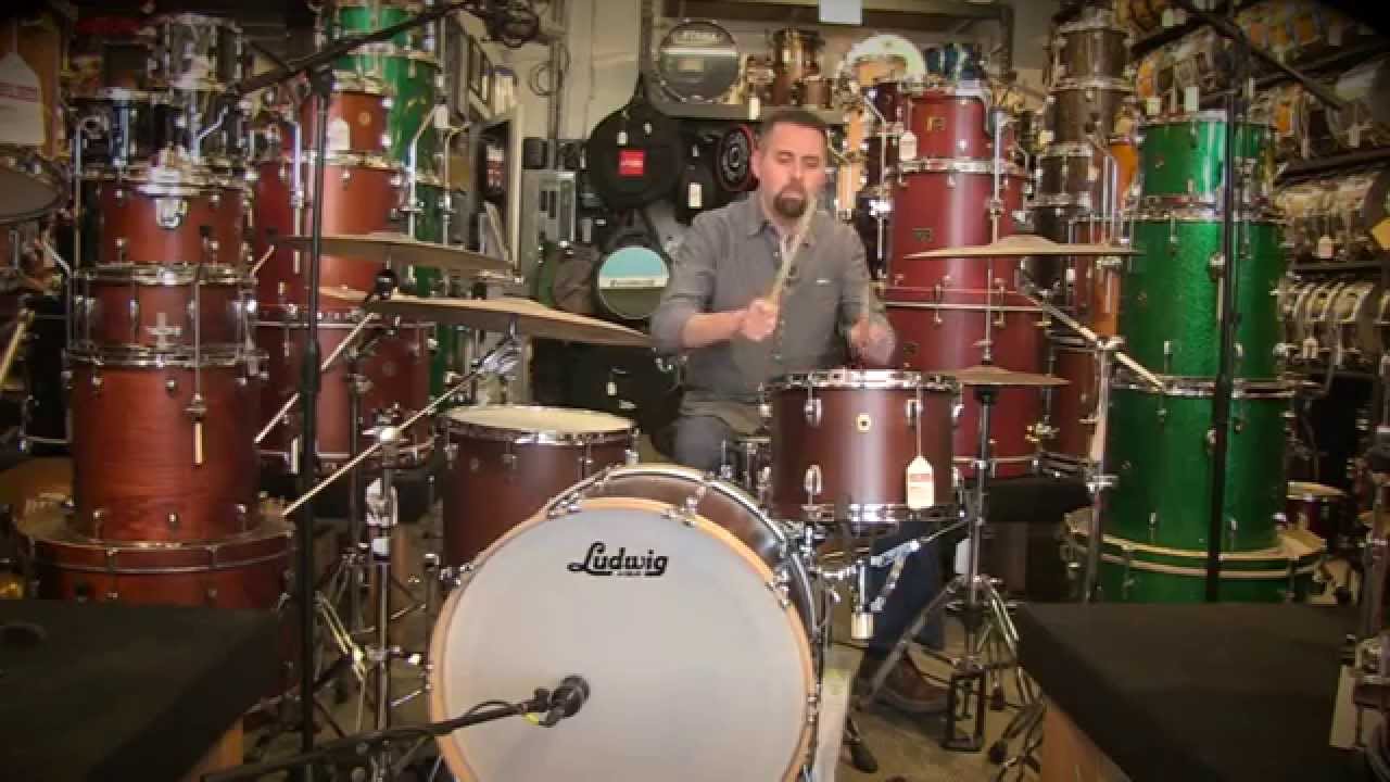 Ludwig Legacy Mahogany 24x14/13x9/16x16 Mahogany Satin