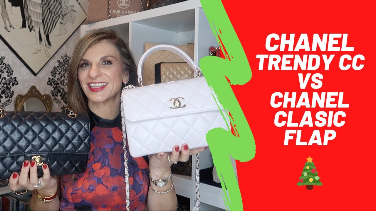 CHANEL TRENDY CC VS CLASSIC FLAP