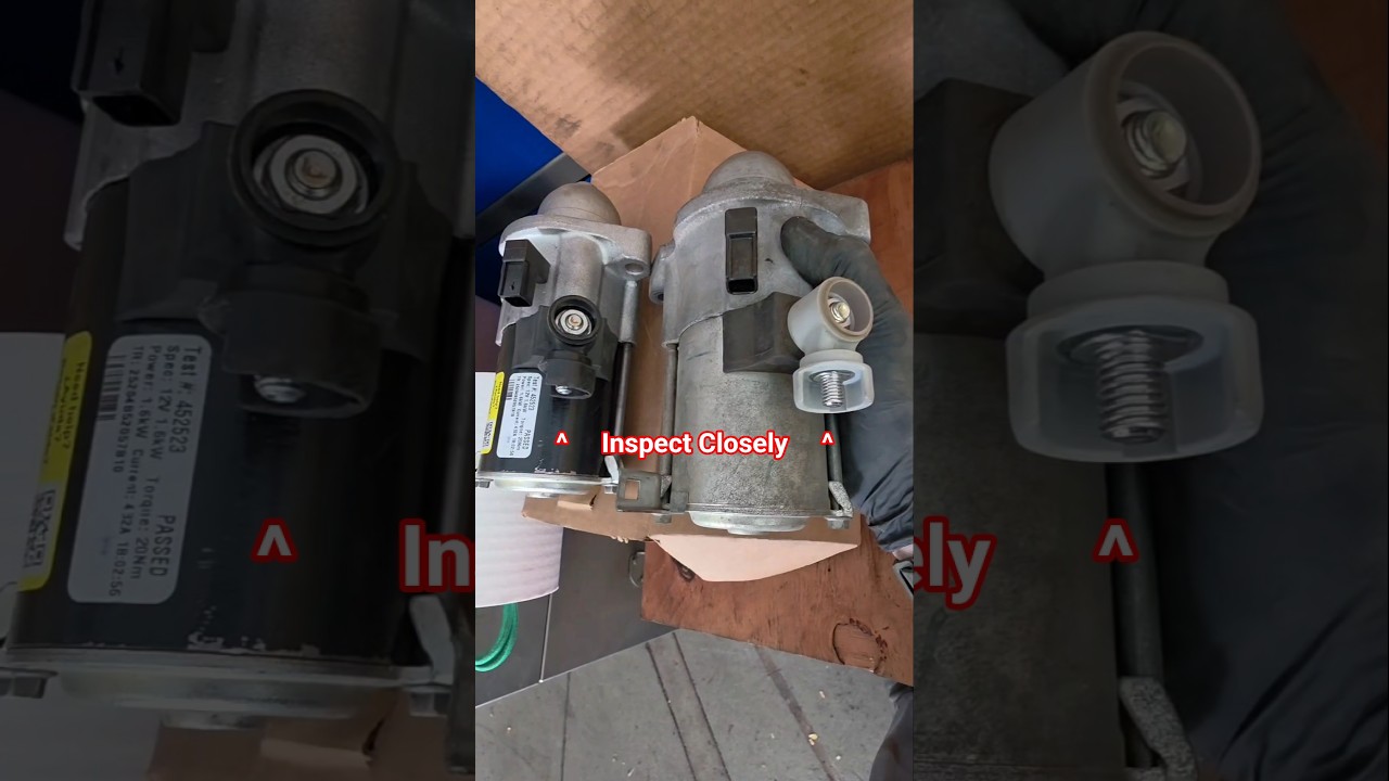 Перед установкой новых деталей проведите осмотр.