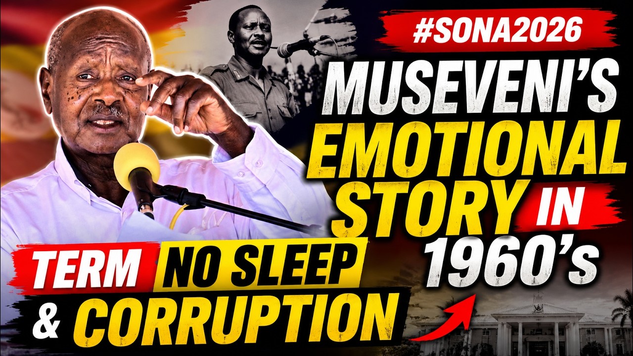 SONA2026: Museveni's Emotional Story on Liberating Uganda From Poverty Since 1960s