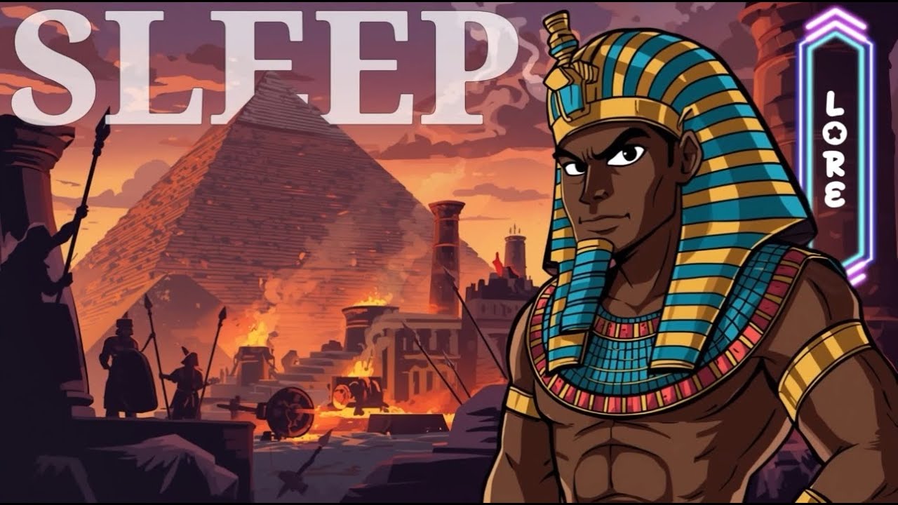 🔴 ANCIENT KUSH LORE: Black Pharaohs & Lost African Empire for Deep Sleep, Focus & Study 😴