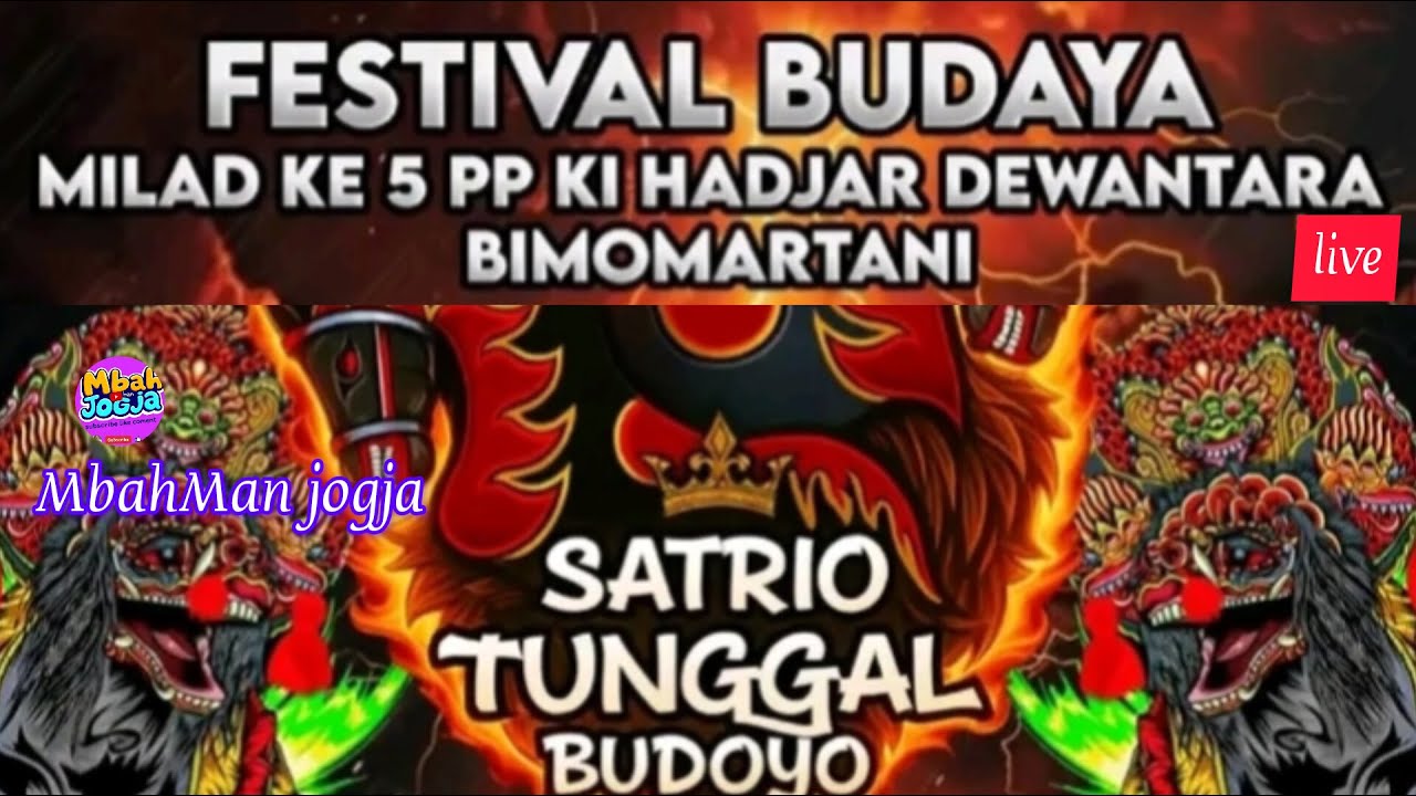 #live SATRIO TUNGGAL BUDOYO feat BEKSO SEKAR MERAPI...#livehariini #bsm #stb