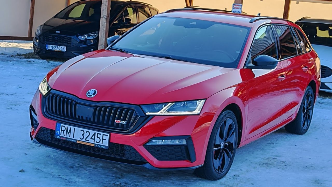 🔴SPRZEDANA 🔴 SKODA Octavia RS 245 KM Benzyna Hybrid Plug-in iV