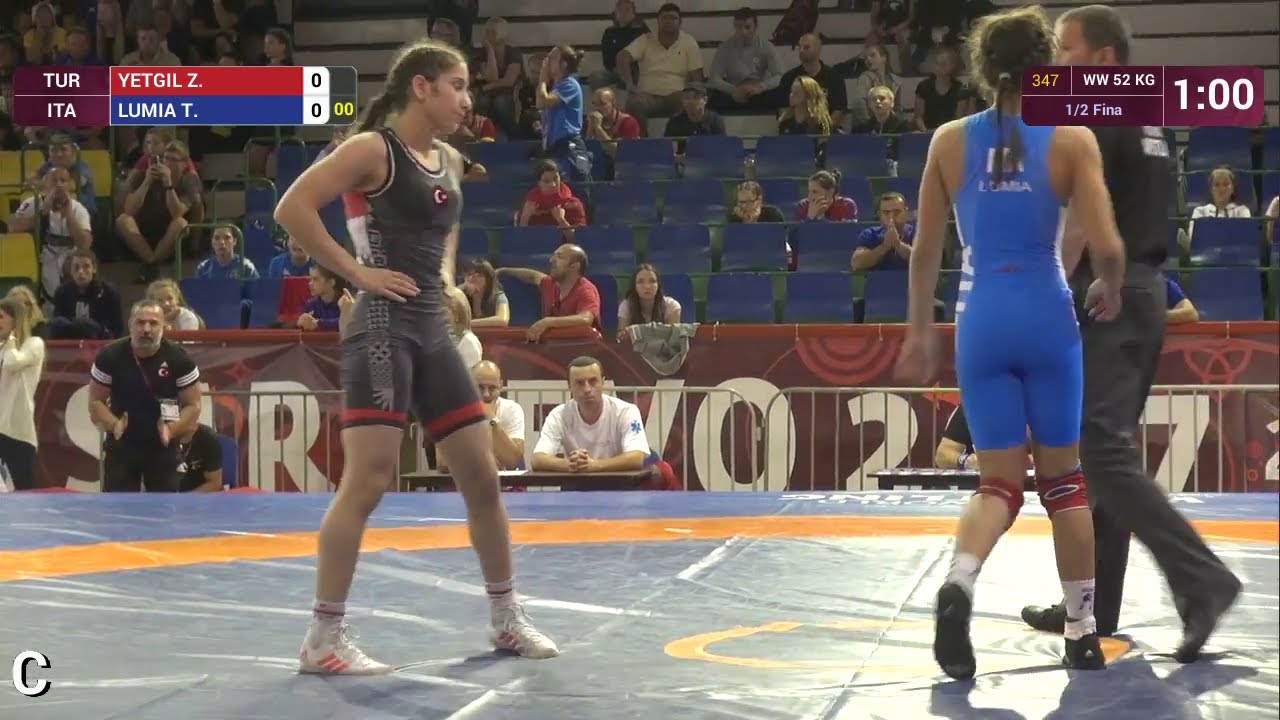 1/2 WW - 52 kg: Z. YETGIL (TUR) df. T. LUMIA (ITA) by VPO, 5-0
