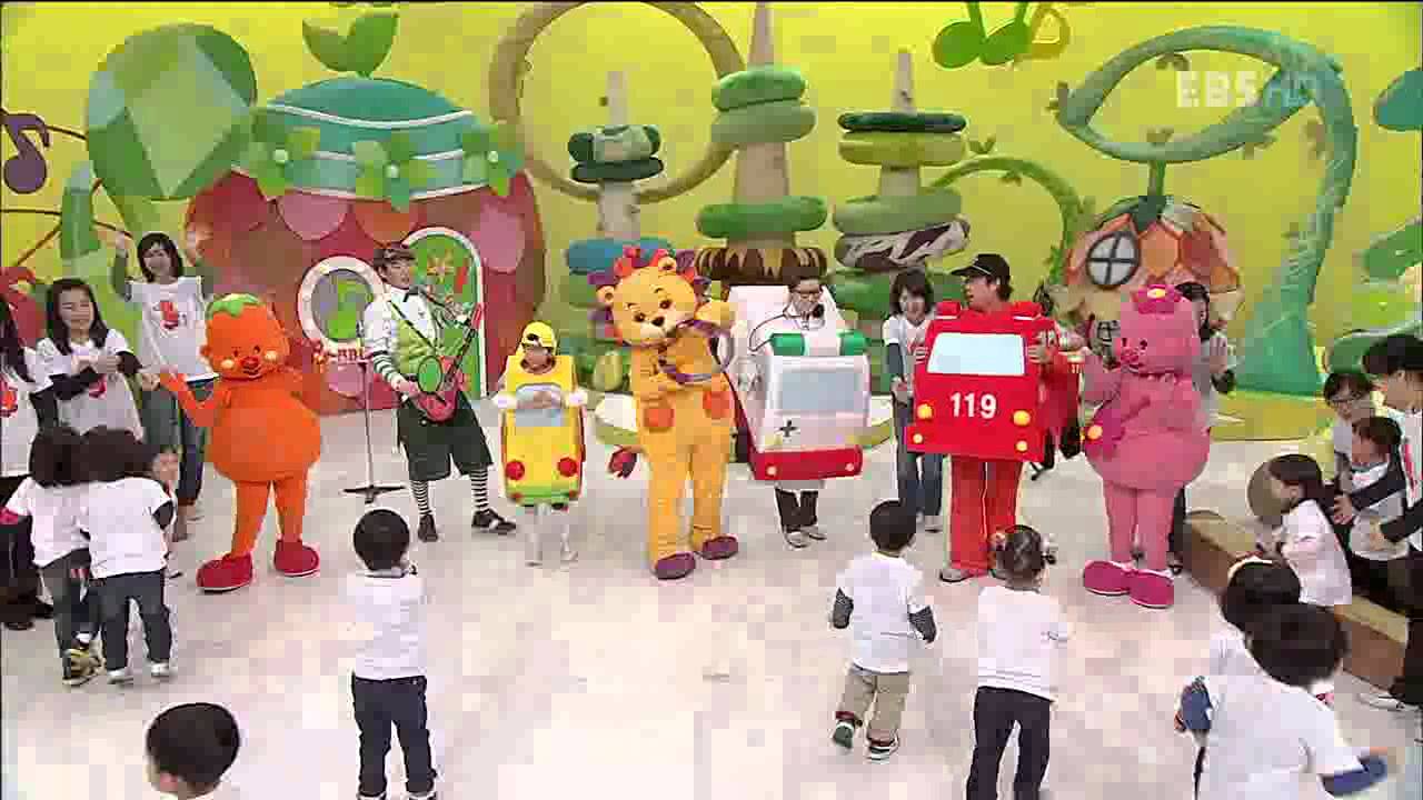 방귀대장 뿡뿡이 - Farting King Pung Pung_병원차와 소방차_#002