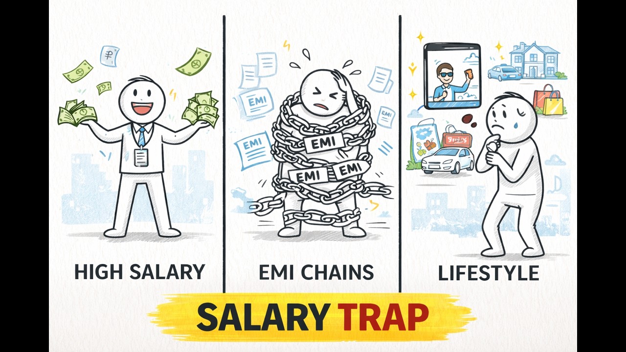 High Salary Phir Bhi Trap Kyun? | Salary Myth Destroyer | Income vs Freedom