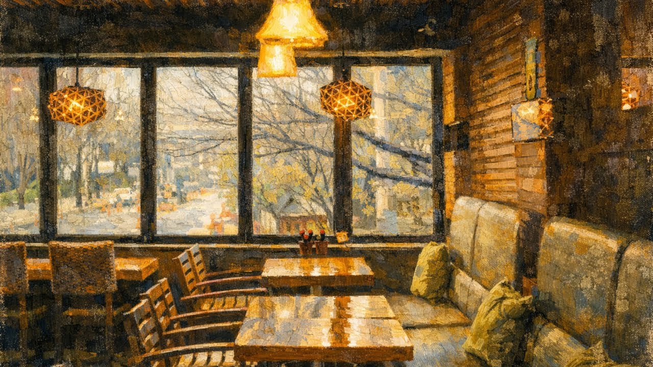 𝐏𝐥𝐚𝐲𝐥𝐢𝐬𝐭 🌇 Café Music for a Sunset Outside Your Window | Warm Lo-fi for Study & Relax