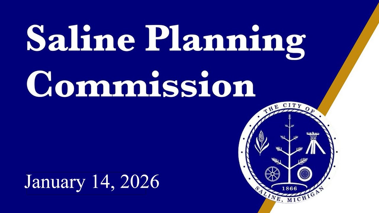 City of Saline: Planning Commission Meeting (01.14.2026)