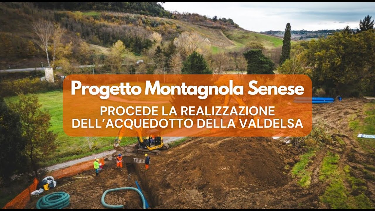Montagnola Senese: chiuso il primo grande intervento sull’acquedotto della Valdelsa