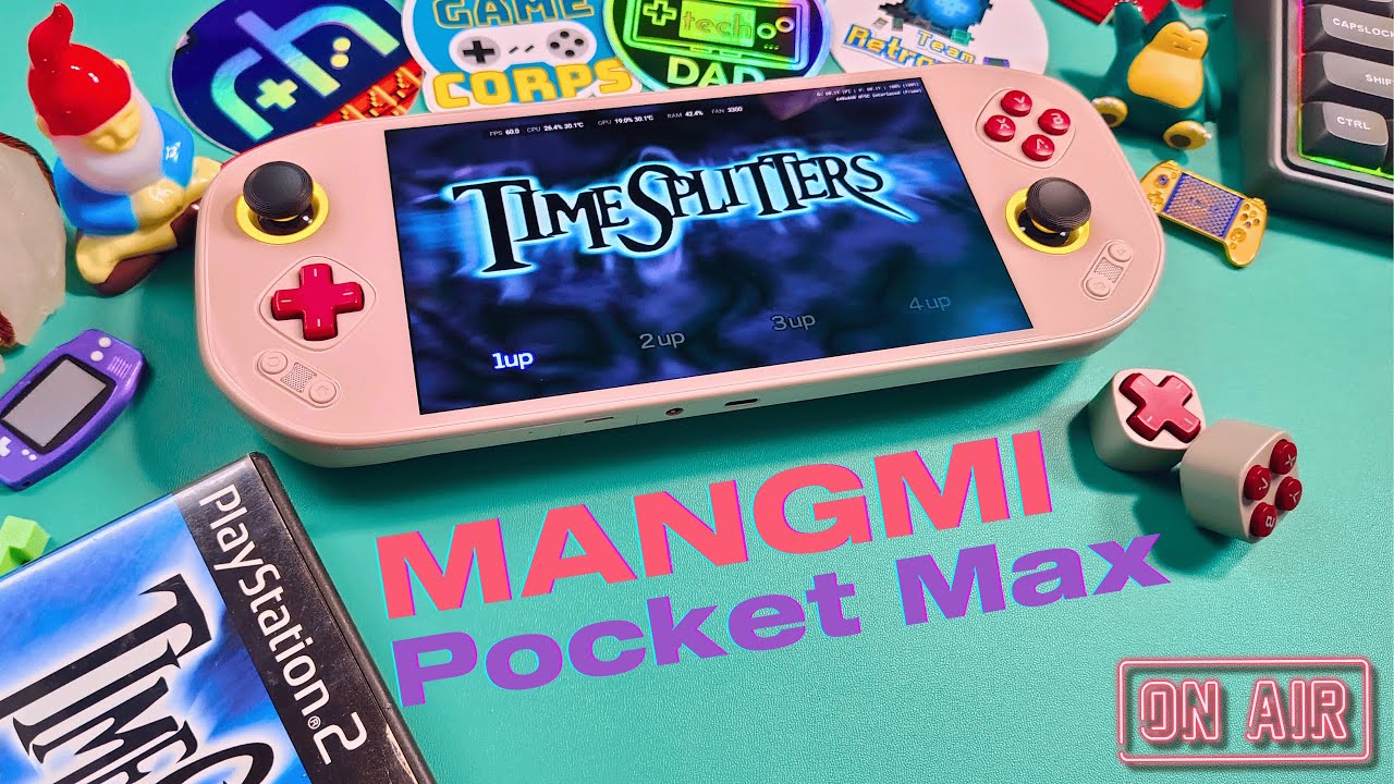 MANGMI Pocket Max First Look (PS2, NSW, GameHub, Artemis)