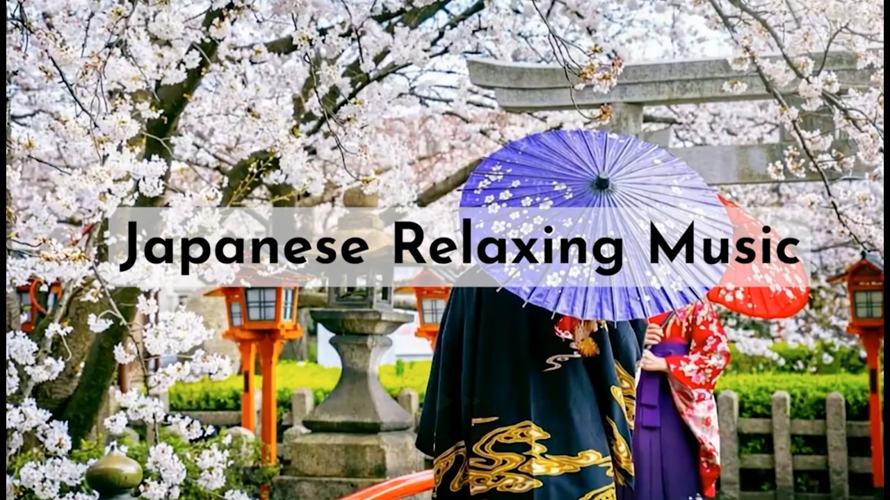 Փախուստ դեպի խաղաղություն | Հանգստացնող ճապոնական երաժշտություն սթրեսից ազատվելու և խորը քնի համար