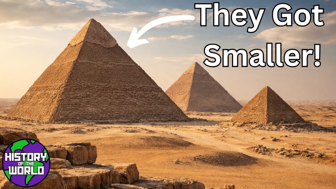 Why The Pyramids Have Got Smaller