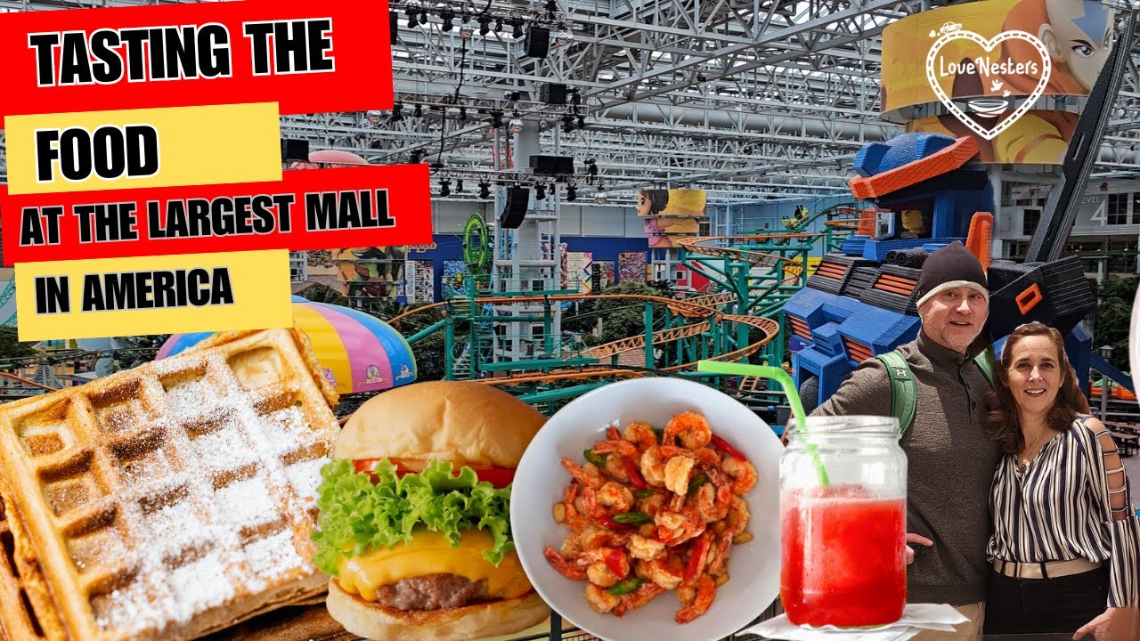Mall of America Food Tour - Eating our way through America's Largest Mall