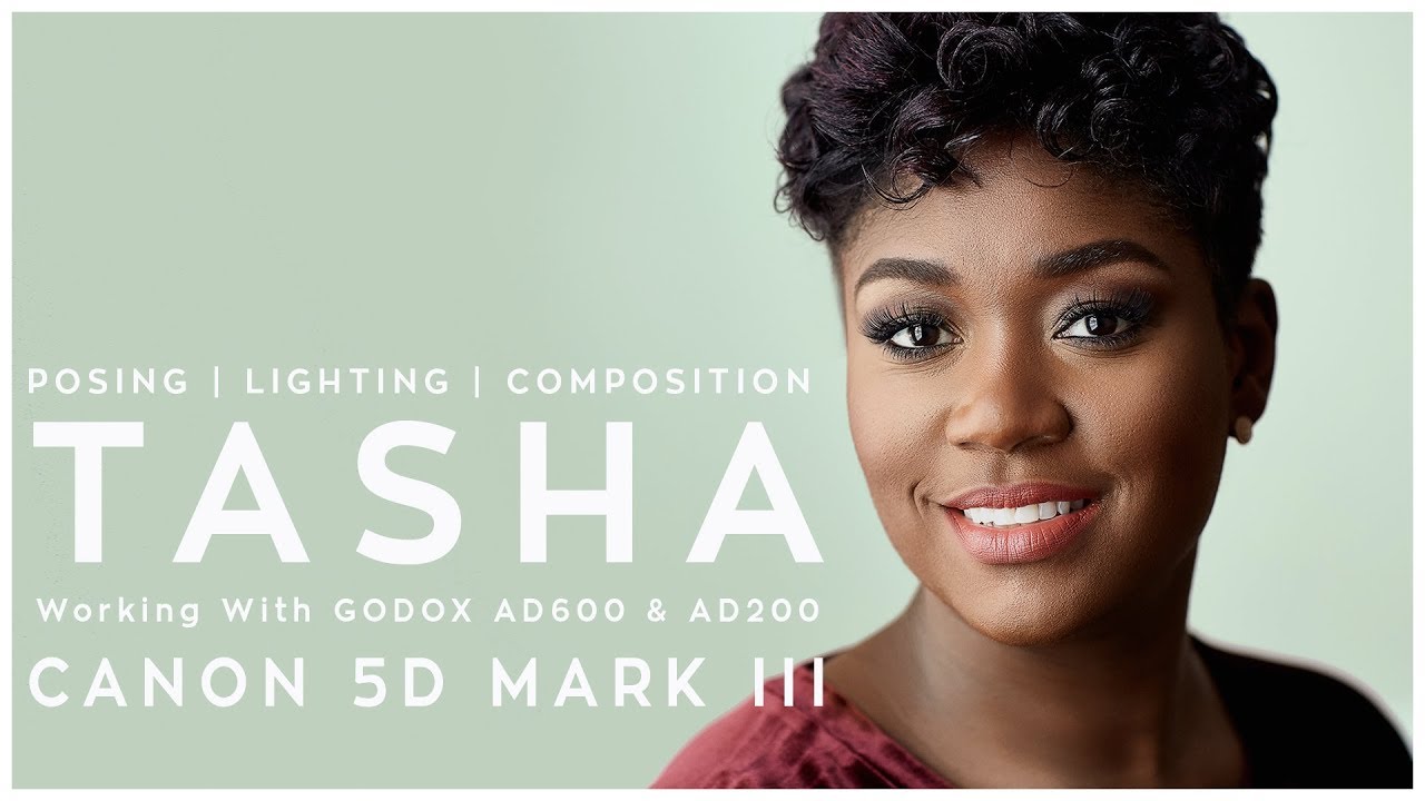 Headshot Session Using Canon 5D Mark III With Godox AD600, AD200 & Aputure 120d