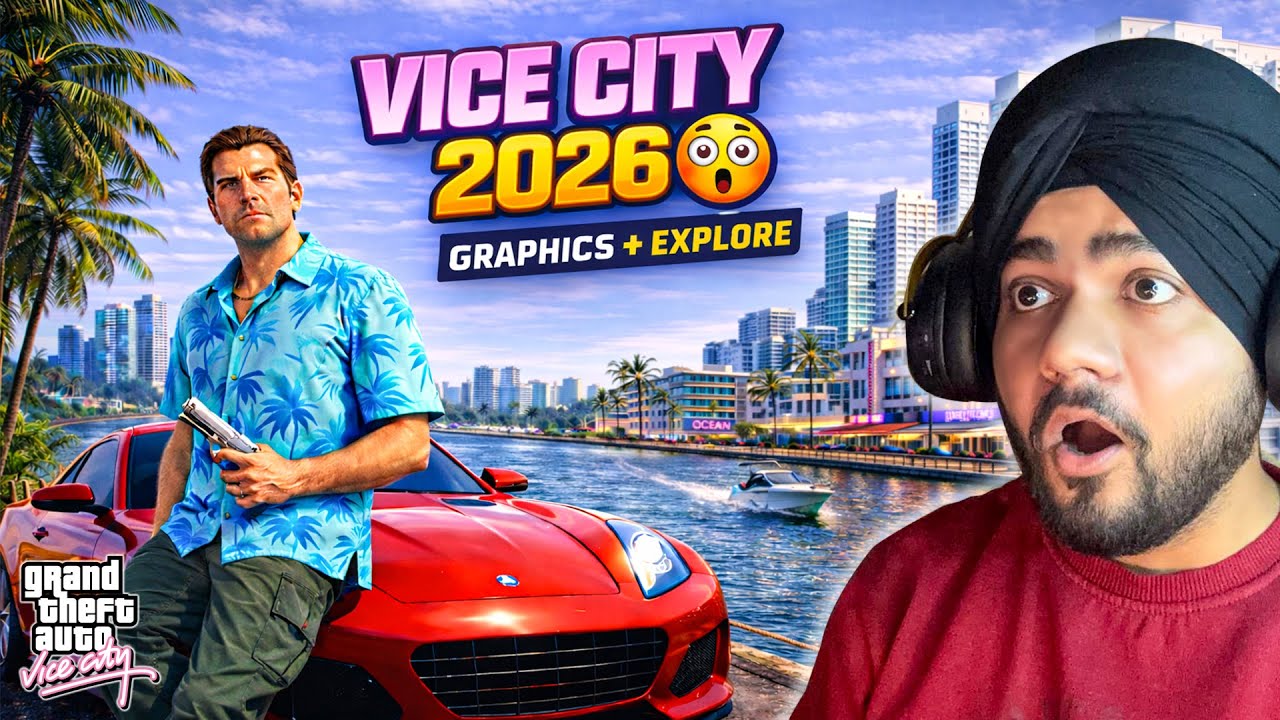 GTA Vice City 2026😲 | INSANE Graphics & Exploration