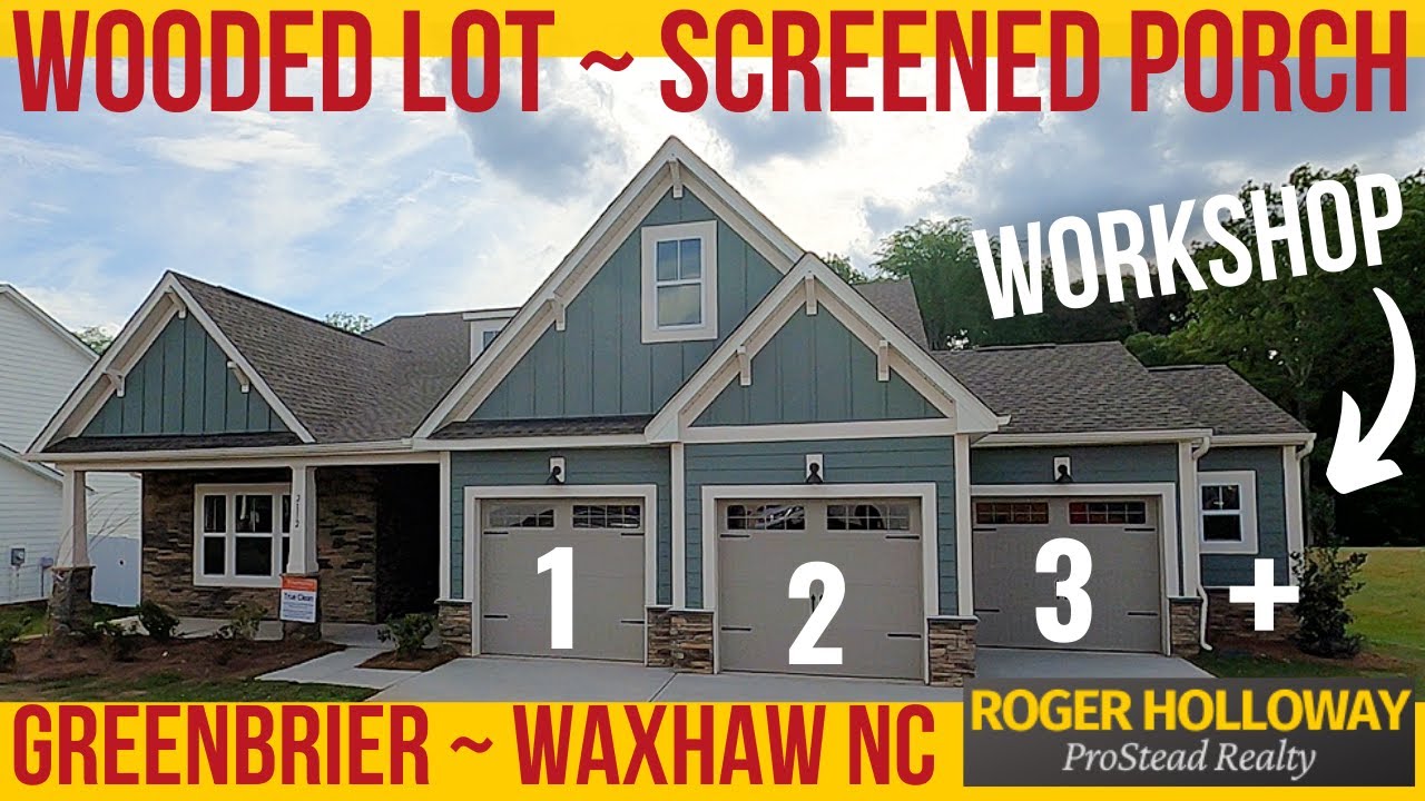 New 3-Car Garage Ranch-Style Home [Waxhaw NC]